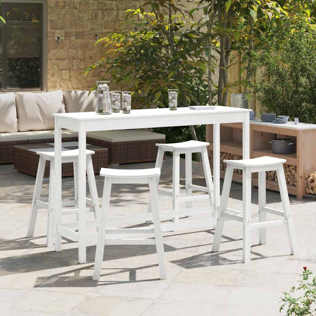 Garten Bar Set 6 Pcs Hdpe