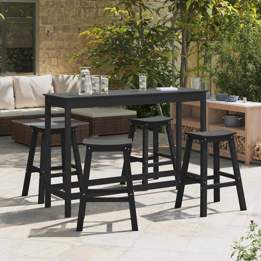 Garten Bar Set 6 Pcs Hdpe
