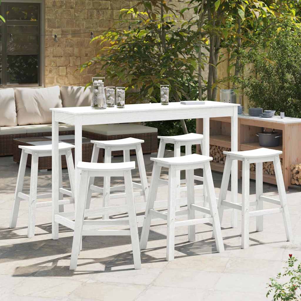 Garten Bar Set 6 Pcs Hdpe