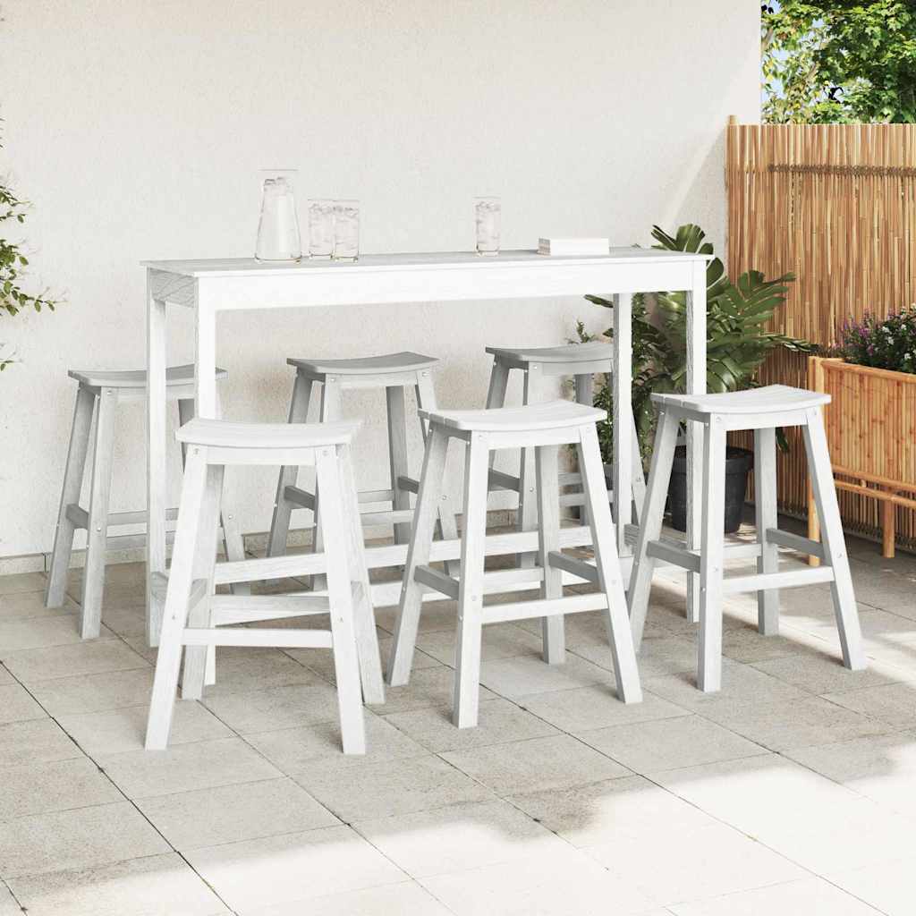 Garten Bar Set 6 Pcs Hdpe