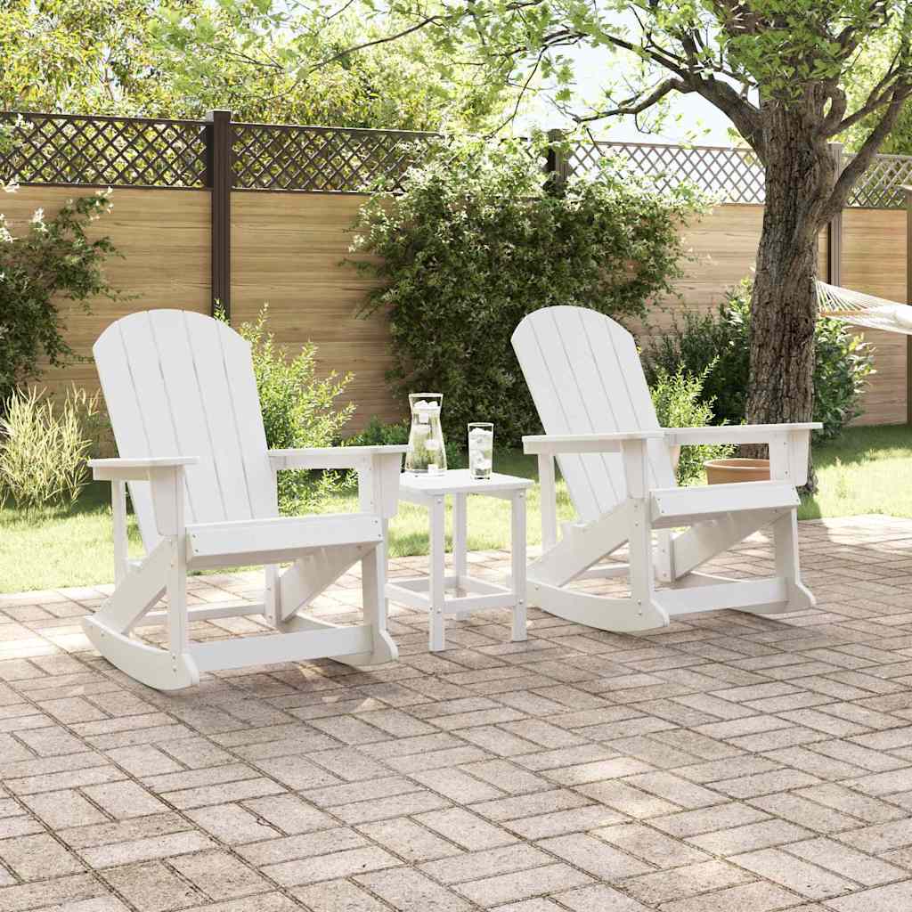 Adirondack Schaukelstühle 2 Pcs Hdpe