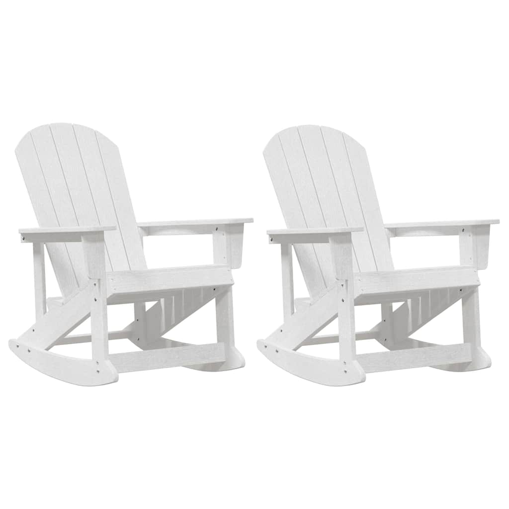 Adirondack Schaukelstühle 2 Pcs Hdpe