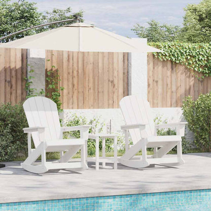 Adirondack Schaukelstühle 2 Pcs Hdpe