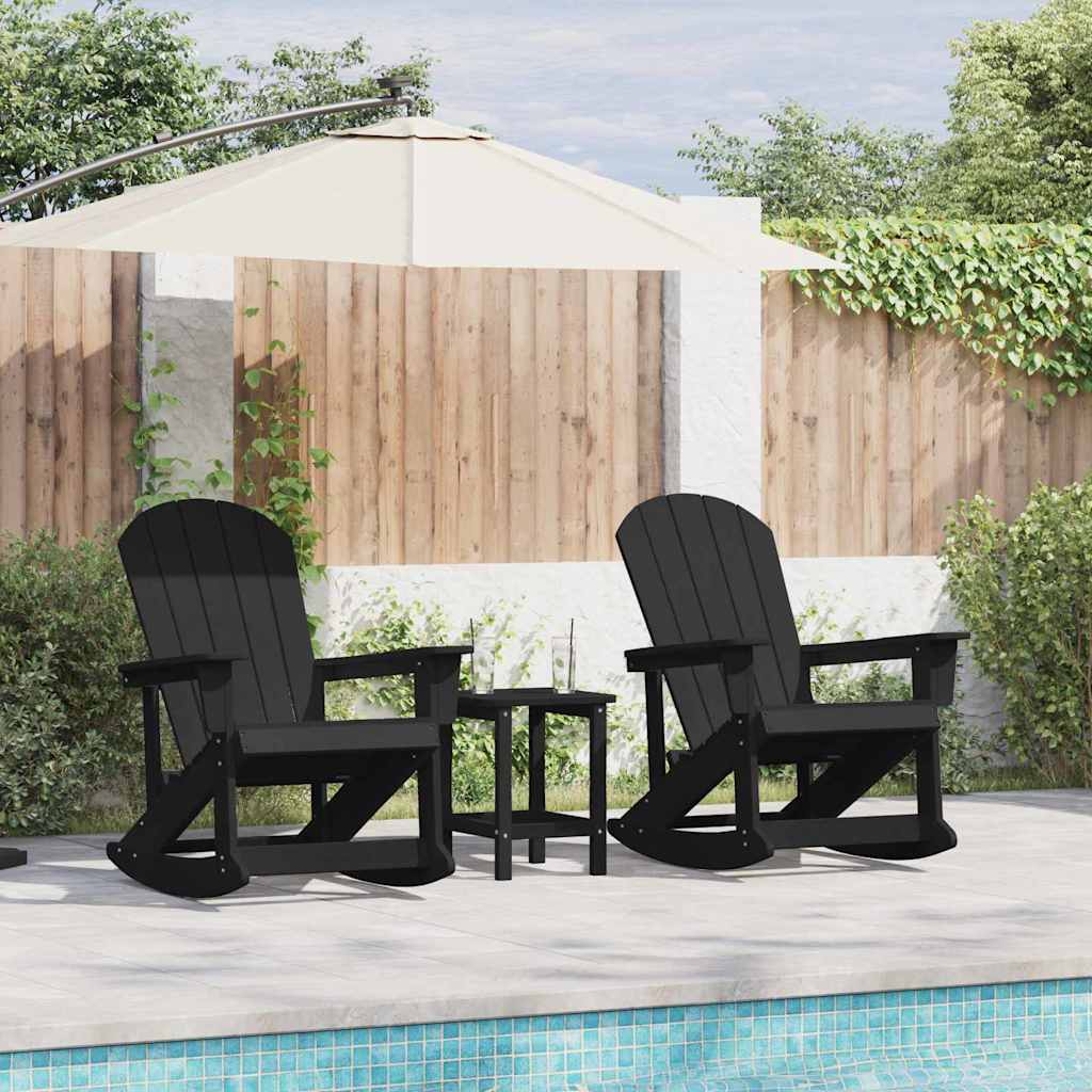Adirondack Schaukelstühle 2 Pcs Hdpe