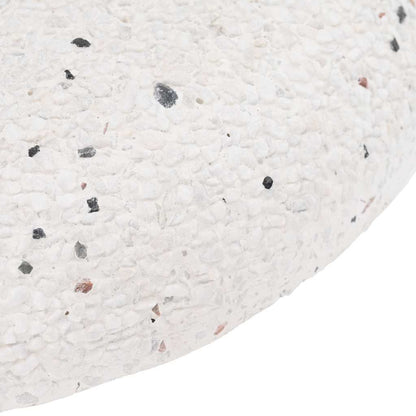 Sonnenschirmständer 20,9Kg Weiß Beton Rund
