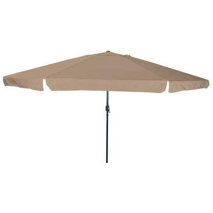 Garten-Sonnenschirm 394 X 394 X 248 Cm Polyester Und Stahl