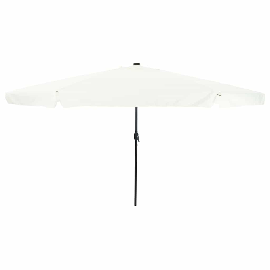 Garten-Sonnenschirm 395 X 395 X 245 Cm Polyester Rund Blau