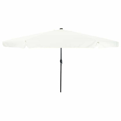Garten-Sonnenschirm 395 X 395 X 245 Cm Polyester Rund Blau