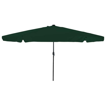 Garten-Sonnenschirm 395 X 395 X 245 Cm Polyester Rund Blau