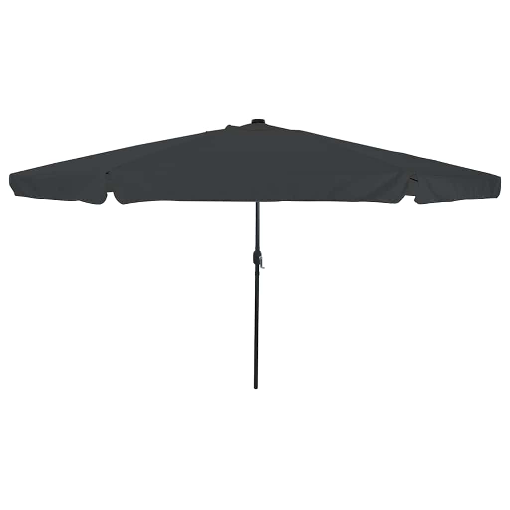 Garten-Sonnenschirm 395 X 395 X 245 Cm Polyester Rund Blau