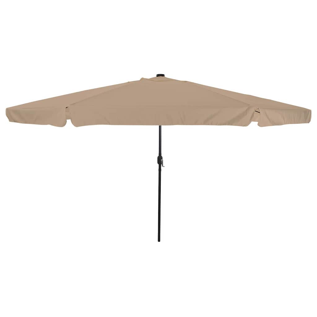 Garten-Sonnenschirm 395 X 395 X 245 Cm Polyester Rund Blau