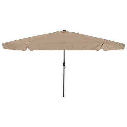 Garten-Sonnenschirm 395 X 395 X 245 Cm Polyester Rund Blau