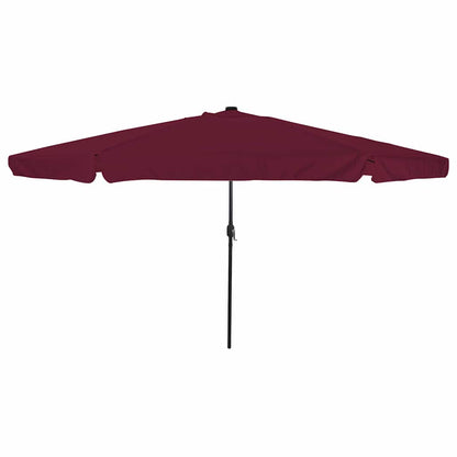 Garten-Sonnenschirm 395 X 395 X 245 Cm Polyester Rund Blau