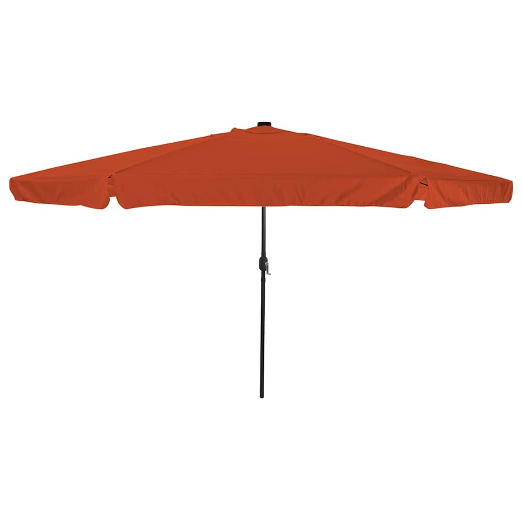 Garten-Sonnenschirm 395 X 395 X 245 Cm Polyester Rund Blau