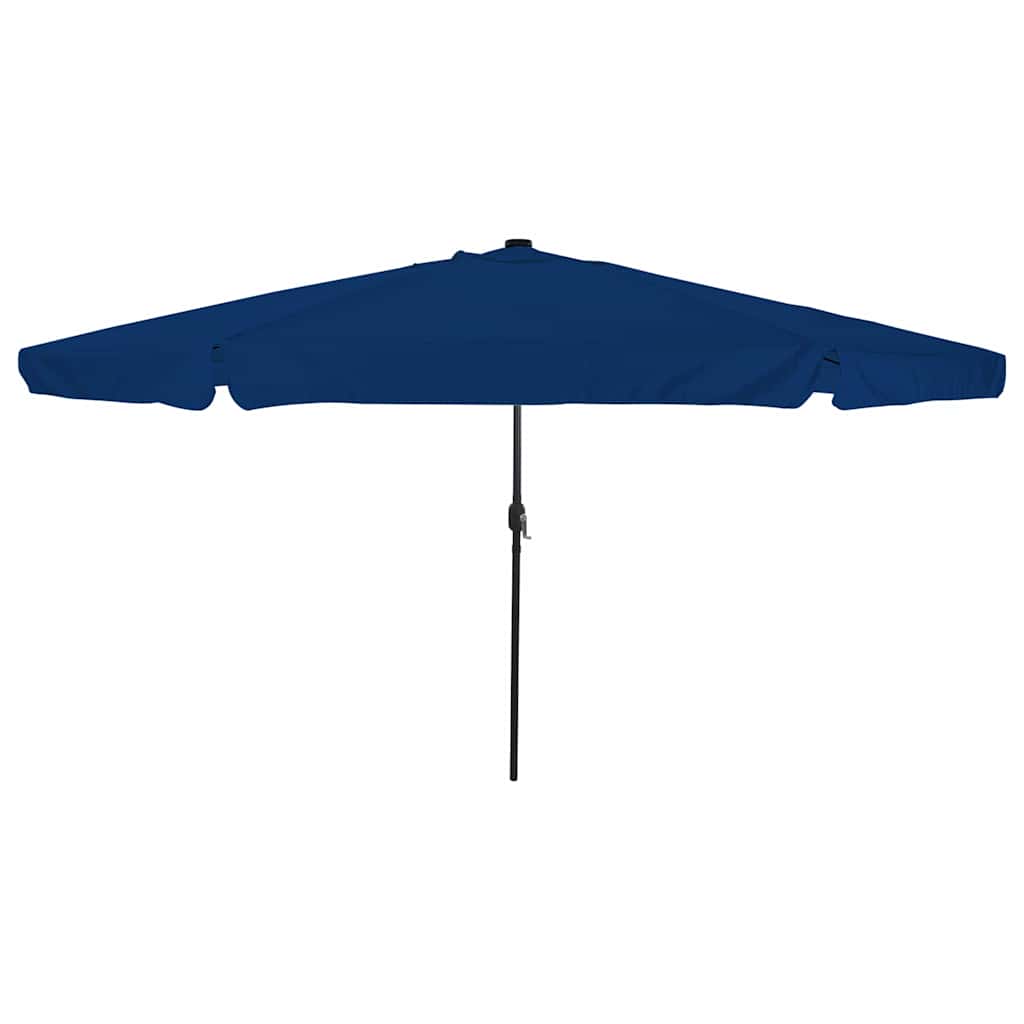 Garten-Sonnenschirm 395 X 395 X 245 Cm Polyester Rund Blau