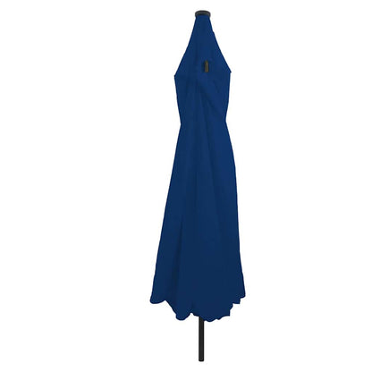 Garten-Sonnenschirm 395 X 395 X 245 Cm Polyester Rund Blau
