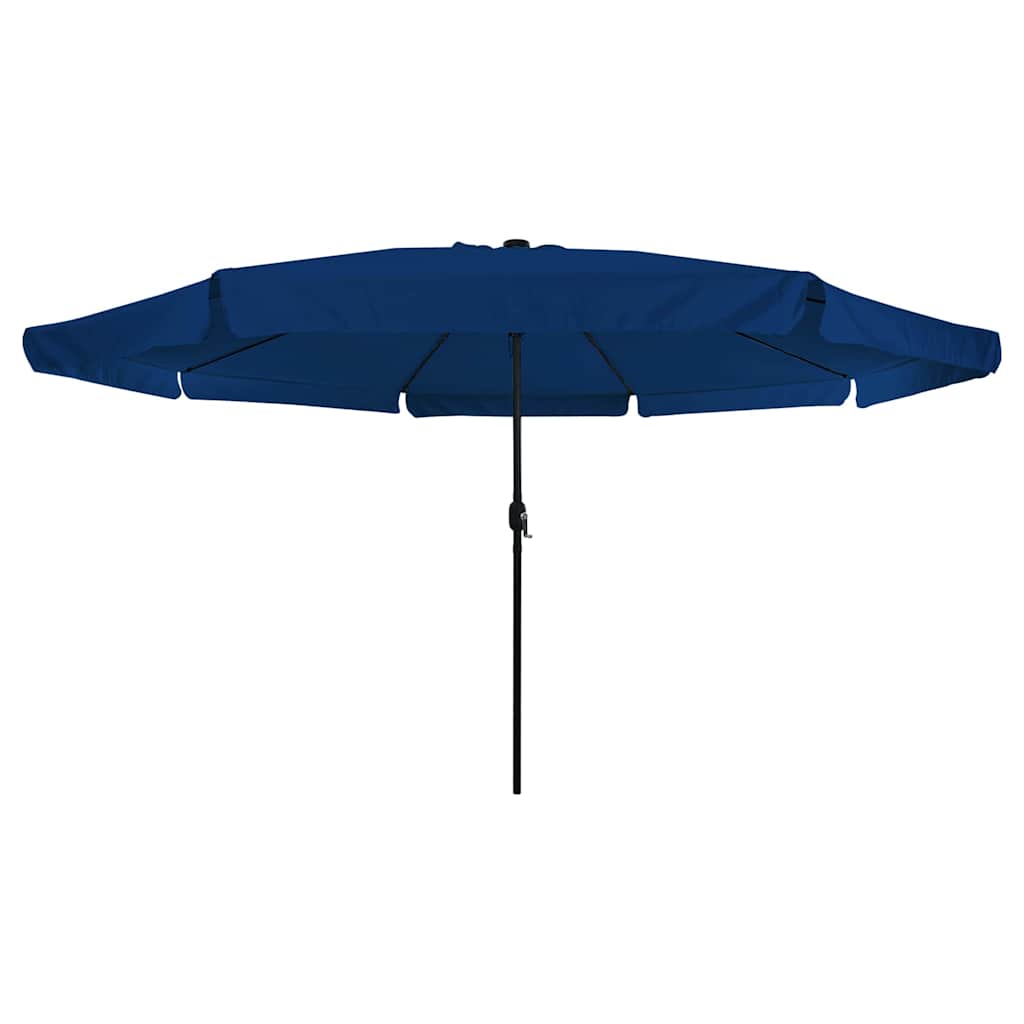 Garten-Sonnenschirm 395 X 395 X 245 Cm Polyester Rund Blau