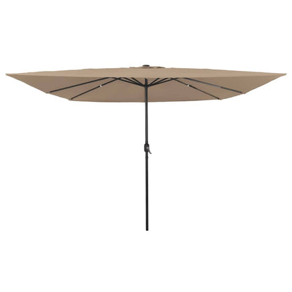 Garten-Sonnenschirm 295 X 295 X 245 Cm Polyester Und Stahl