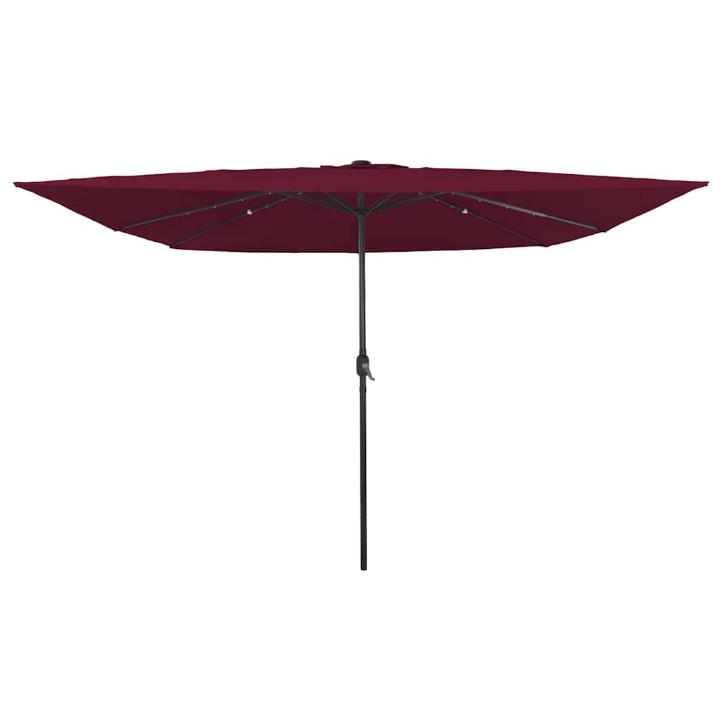 Garten-Sonnenschirm 295 X 295 X 245 Cm Polyester Und Stahl