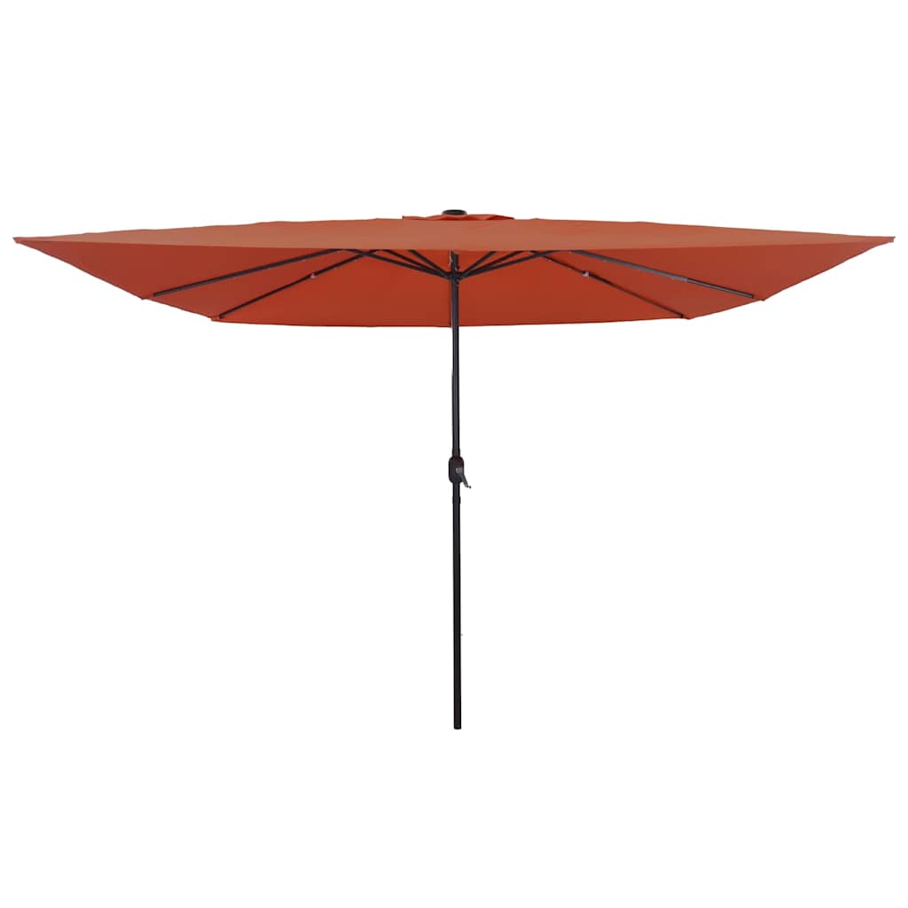 Garten-Sonnenschirm 295 X 295 X 245 Cm Polyester Und Stahl