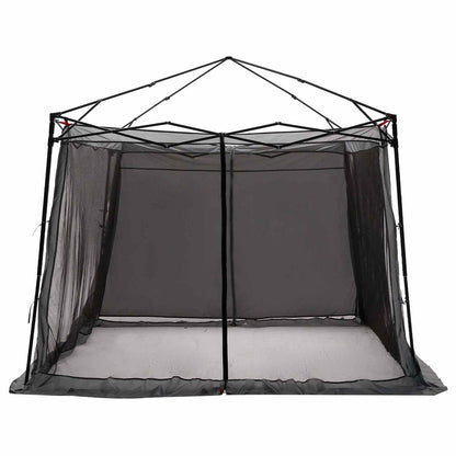 Camping-Zelt-Set 2 Pcs Grau Und Taffeta Und Stoff