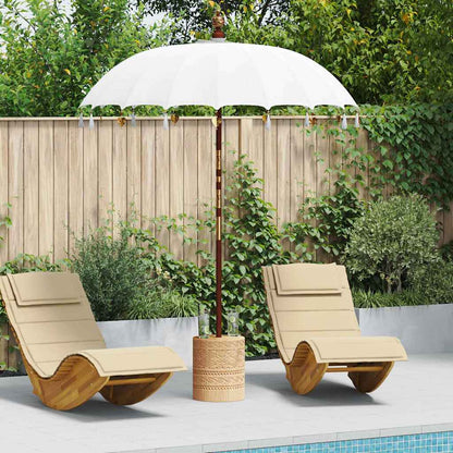 Balinesischer Sonnenschirm Creme 220 X 220 X 260 Cm