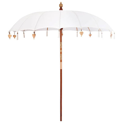 Balinesischer Sonnenschirm Creme 220 X 220 X 260 Cm