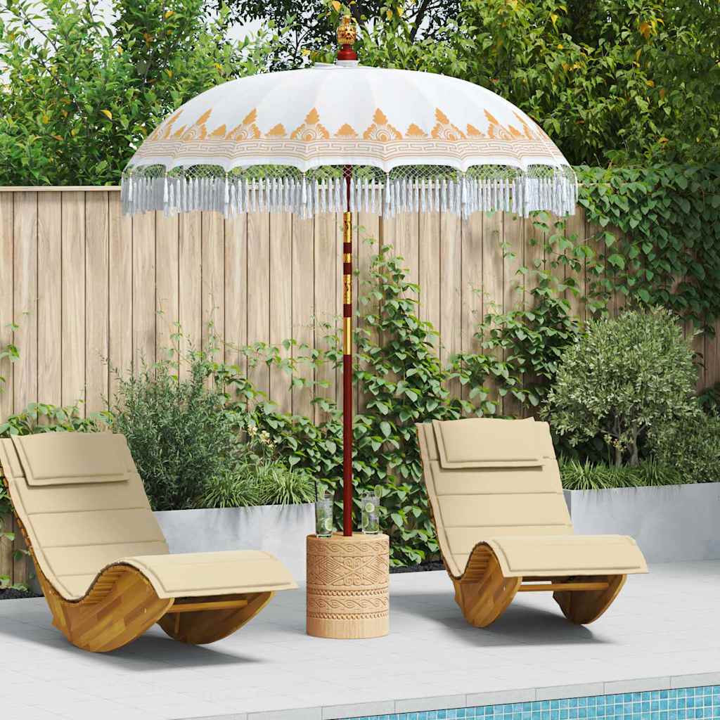 Balinesischer Sonnenschirm Creme 215 X 215 X 260 Cm
