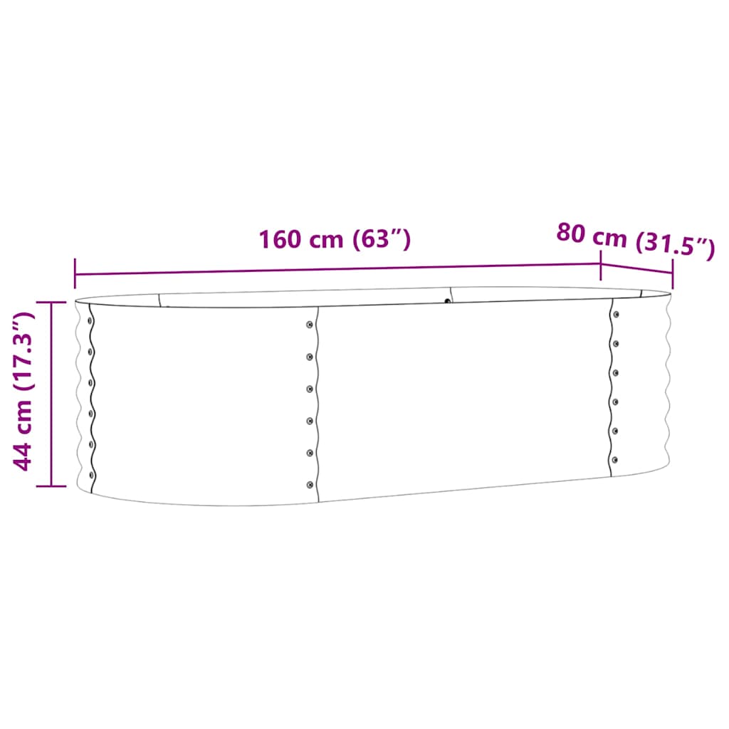 Hochbeet Stahl