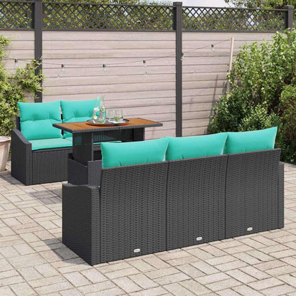 Garten Essgruppe Mit Kissen 6 Pcs Und Teal
