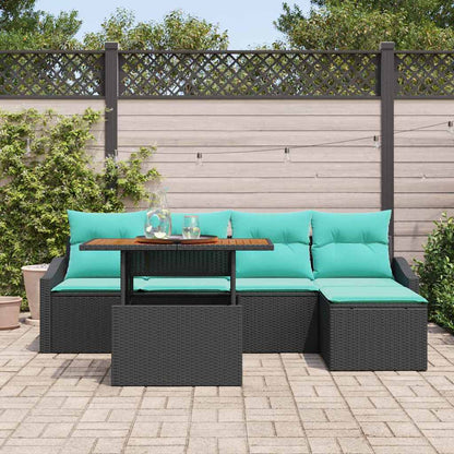 Garten Essgruppe Mit Kissen 6 Pcs Und Teal