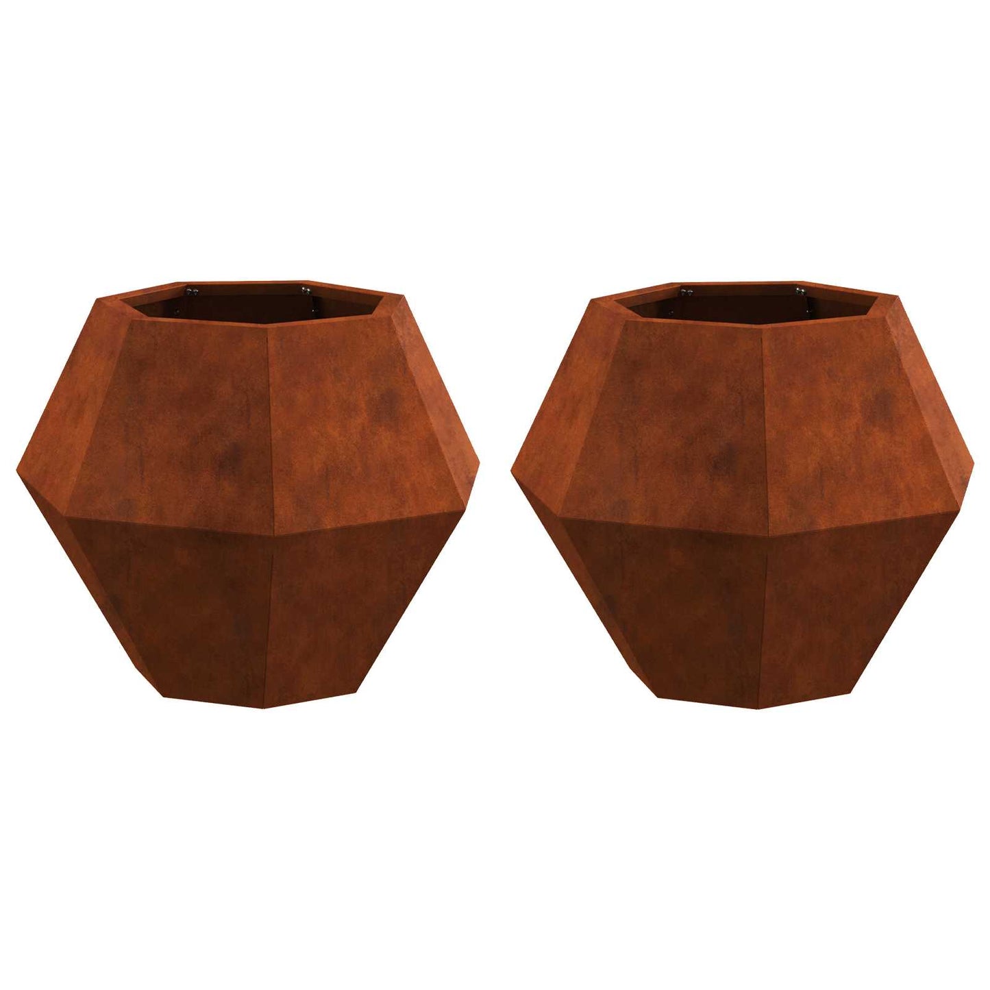 Pflanzkübel 2 Pcs Rostig