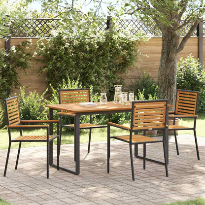 Garten Essgruppe 7 Pcs Massivholz Akazie