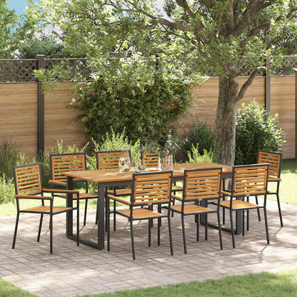 Garten Essgruppe 7 Pcs Massivholz Akazie