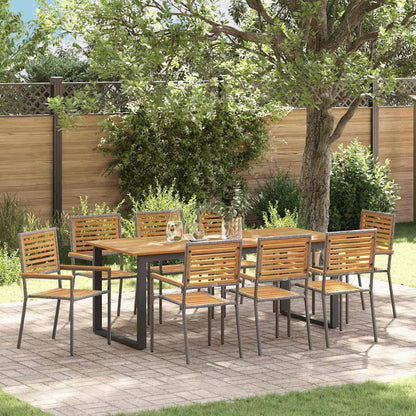 Garten Essgruppe 7 Pcs Massivholz Akazie