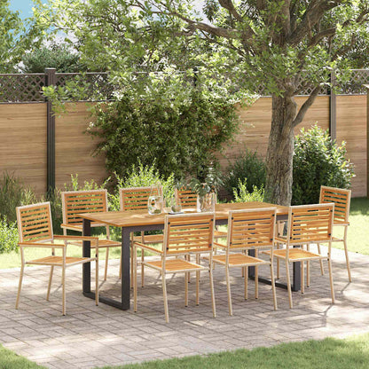 Garten Essgruppe 7 Pcs Massivholz Akazie