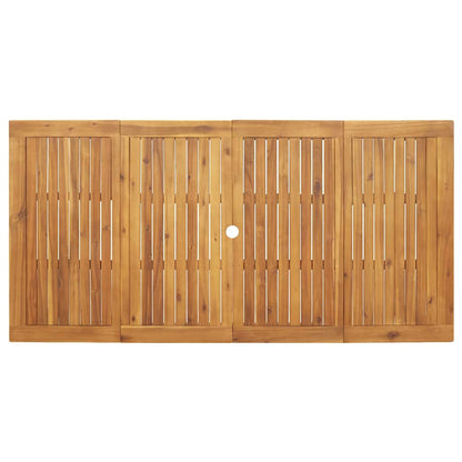 Garten Essgruppe 7 Pcs Massivholz Akazie