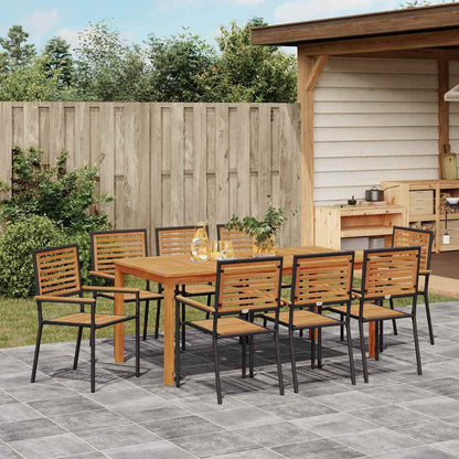 Garten Essgruppe 9 Pcs Massivholz Akazie