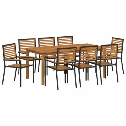 Garten Essgruppe 9 Pcs Massivholz Akazie
