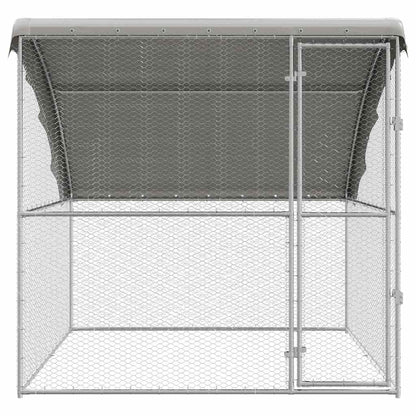 Hühnerkäfig Silber 2 X 2 X 2 M Verzinkter Stahl