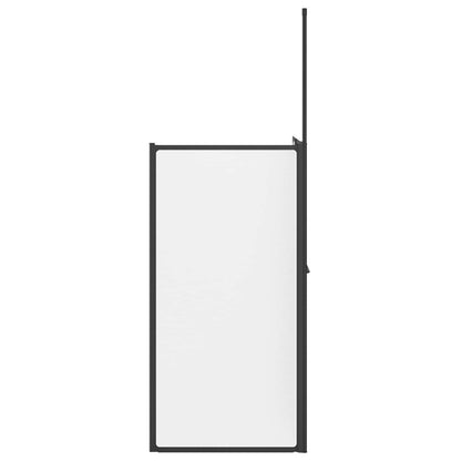 Duschwand Weiß 120 X 70 X 137 Cm Aluminium