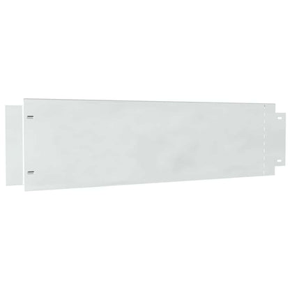 Rasenkanten 20 Pcs Silber 100 X 25 X 0,07 Cm Verzinkter Stahl