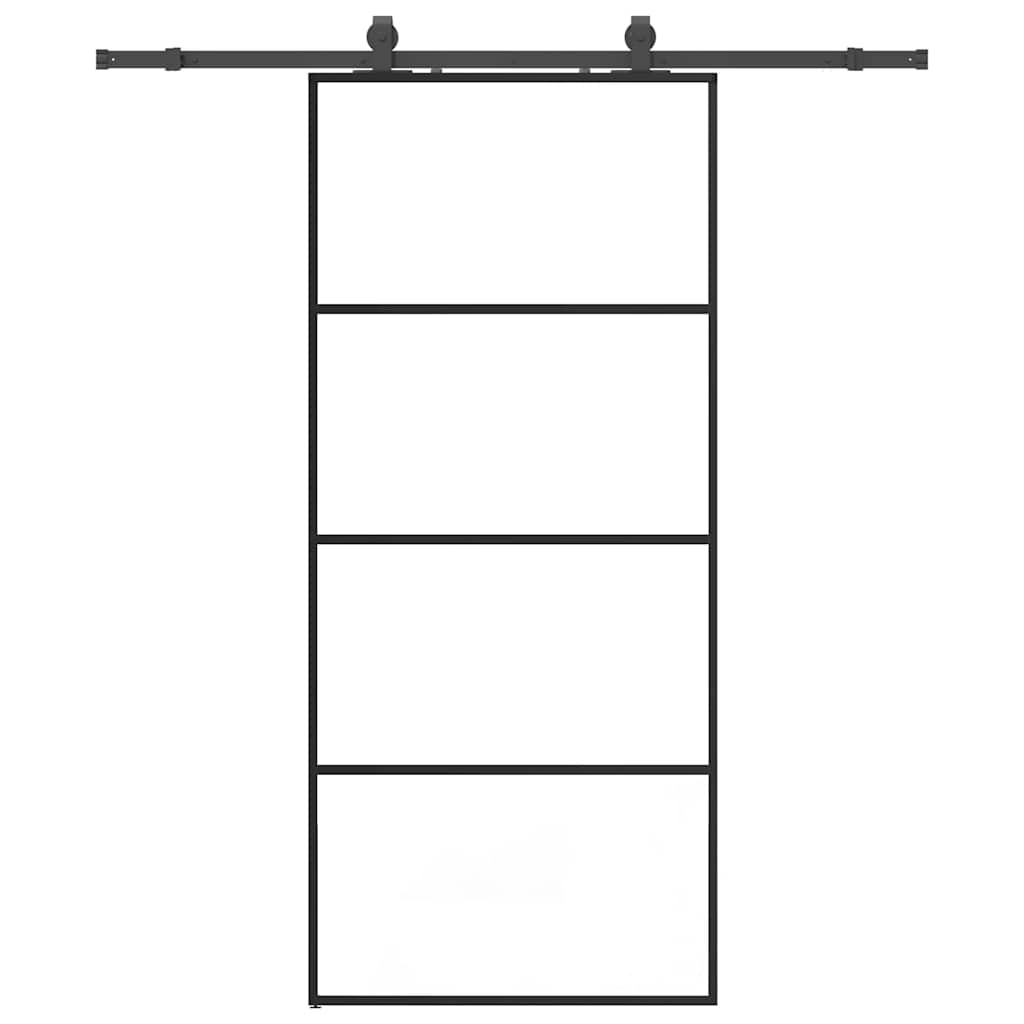Schiebetür Mit Beschlag 90X205 Cm Esg-Glas