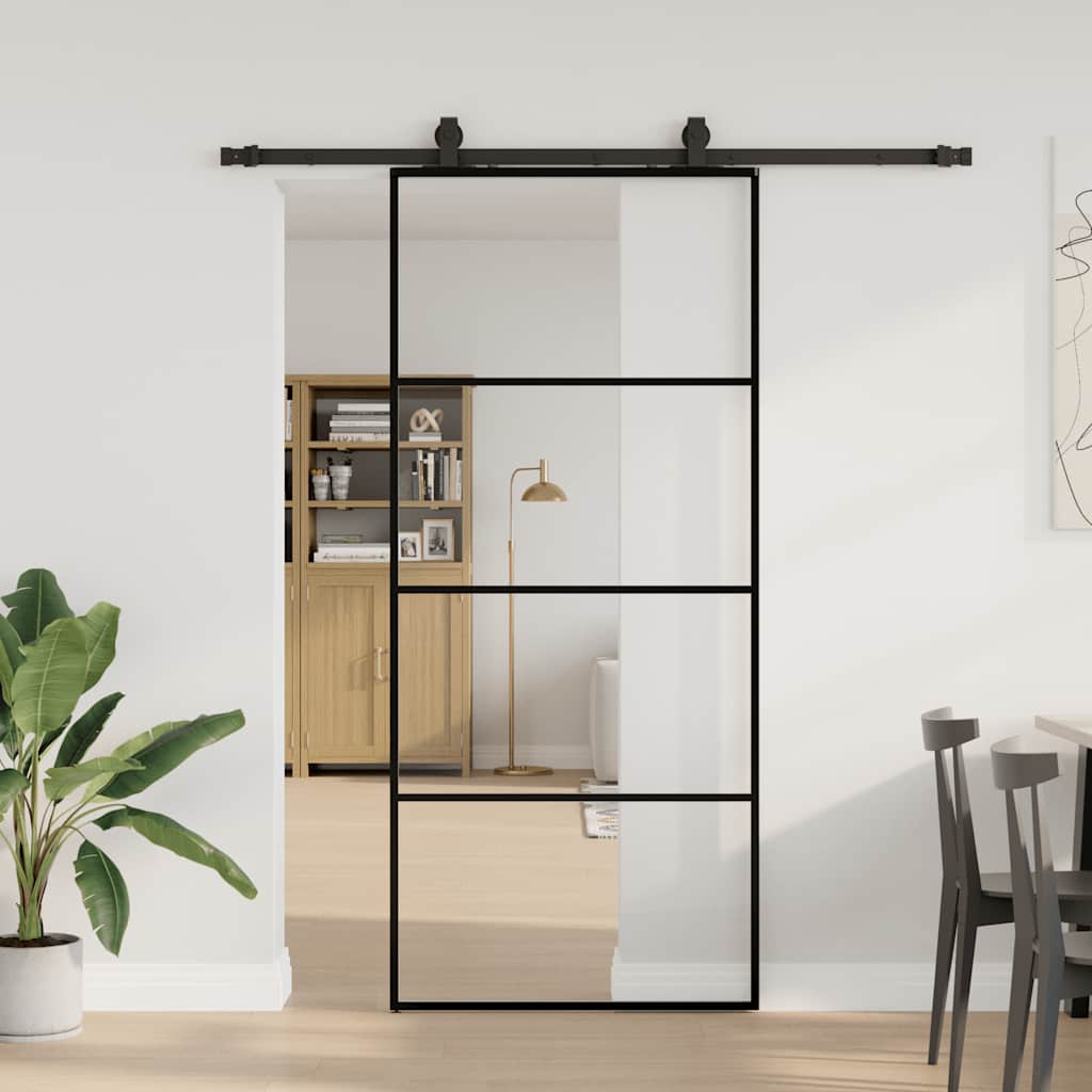Schiebetür Mit Beschlag 102,5X205 Cm Esg-Glas
