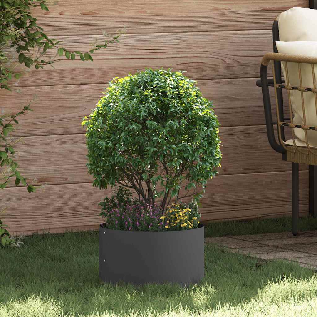 Pflanzenring Silber 120 X 120 X 20 Cm Er Stahl