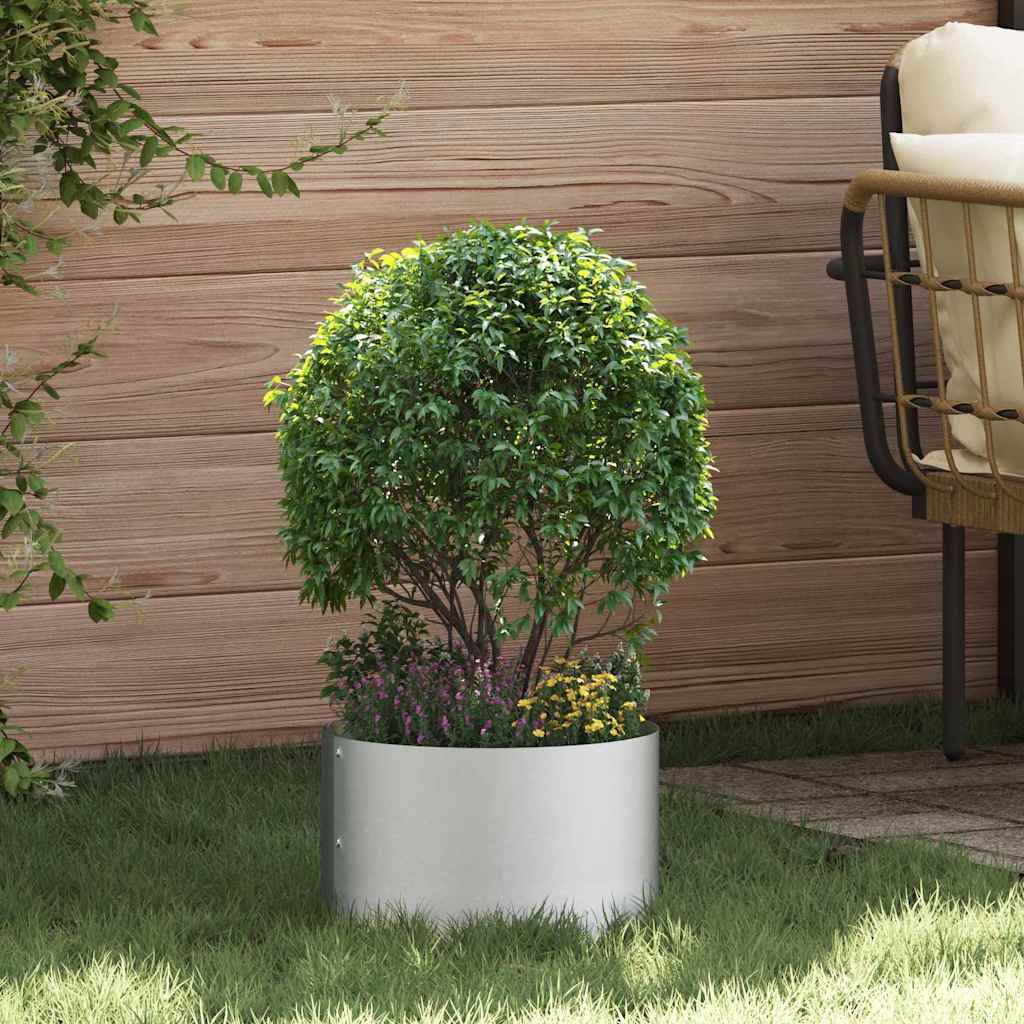Pflanzenring Silber 120 X 120 X 20 Cm Er Stahl