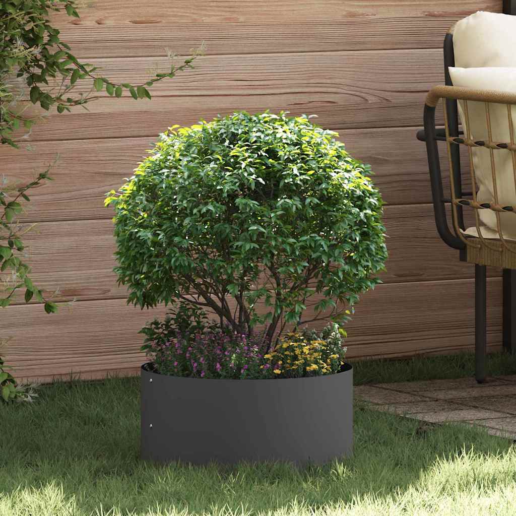Pflanzenring Silber 120 X 120 X 20 Cm Er Stahl