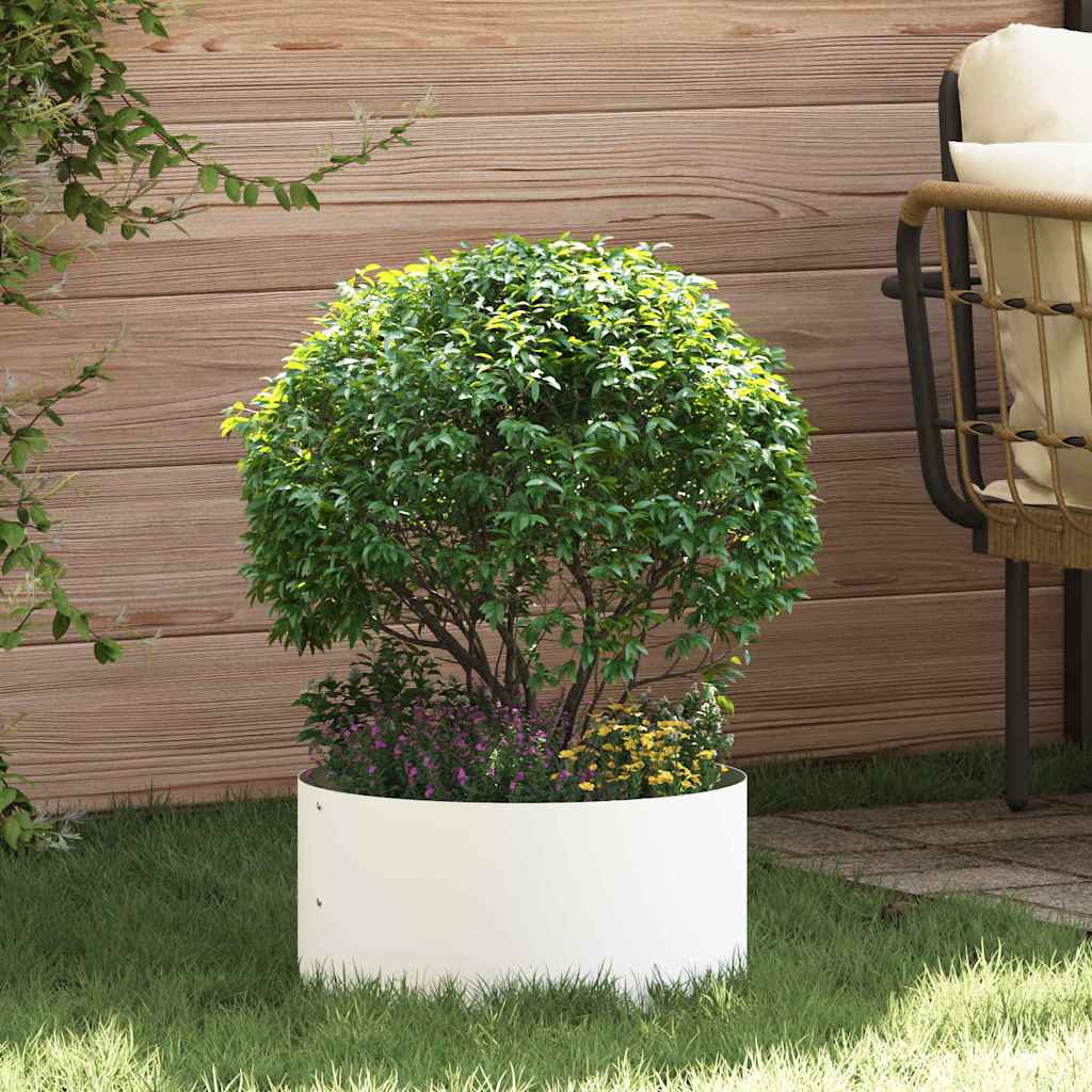 Pflanzenring Silber 120 X 120 X 20 Cm Er Stahl