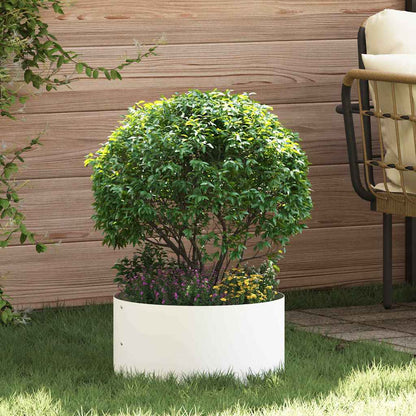 Pflanzenring Silber 120 X 120 X 20 Cm Er Stahl