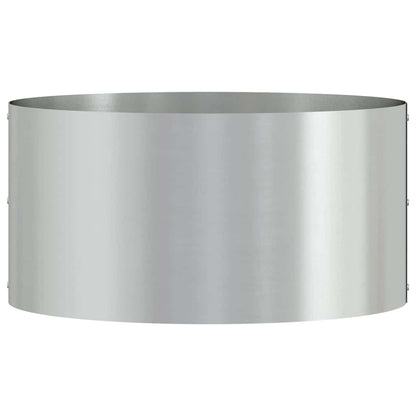 Pflanzenring 5 Pcs Silber 40 X 40 X 20 Cm Verzinkter Stahl